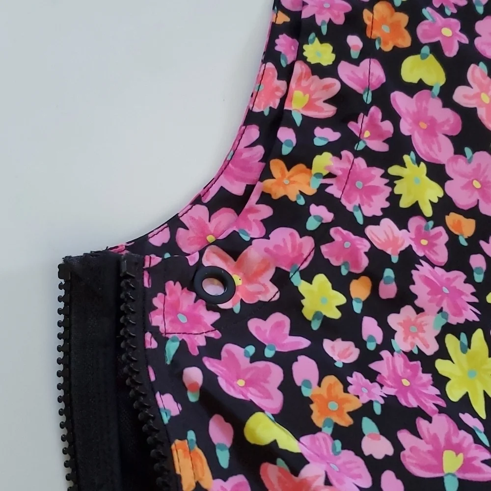 Kate Spade Marker Floral hooded anorak Jacket